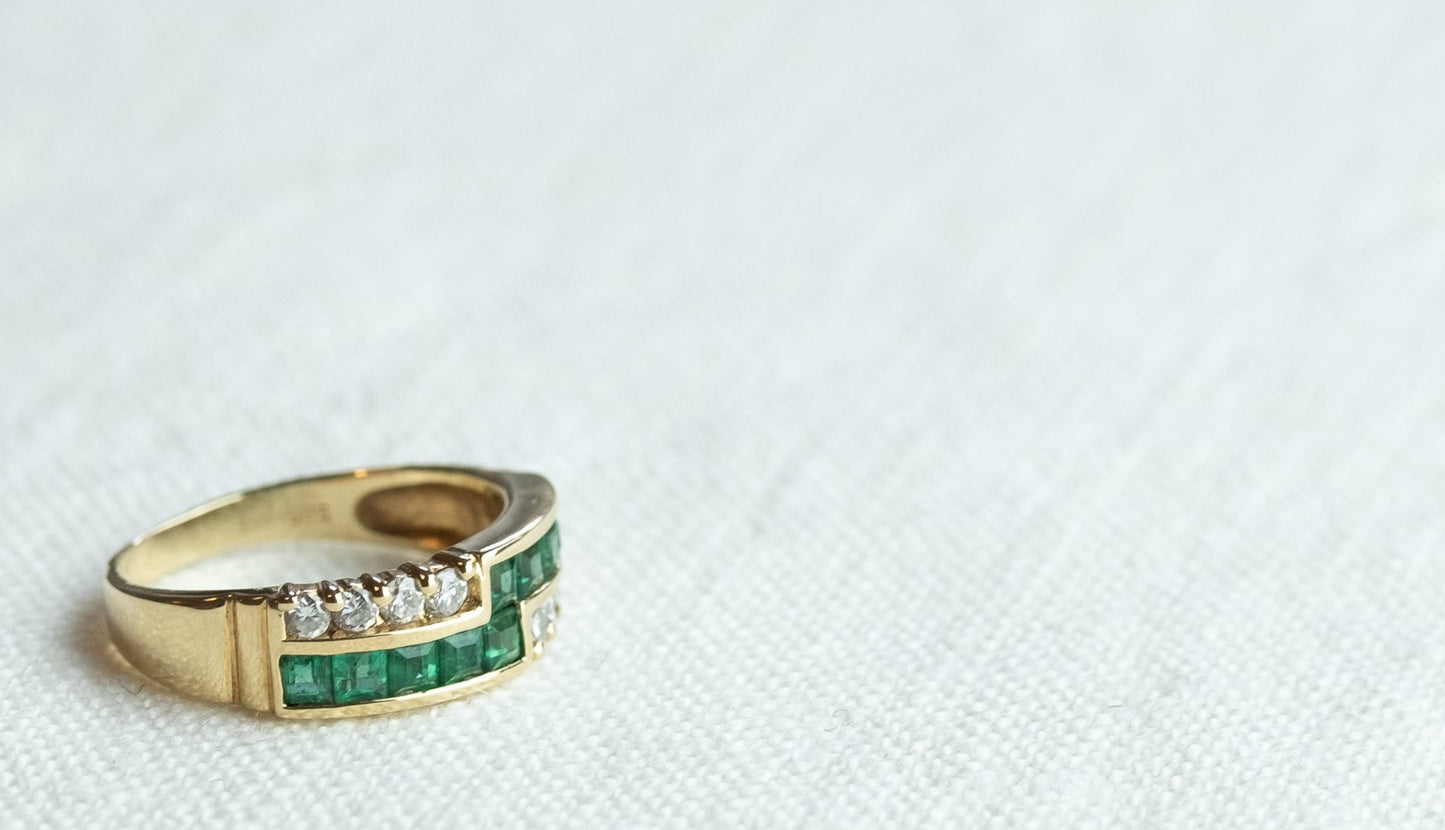 The Rebirth Emerald Ring