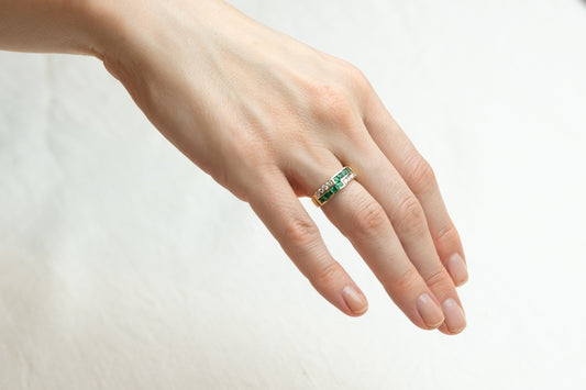 The Rebirth Emerald Ring